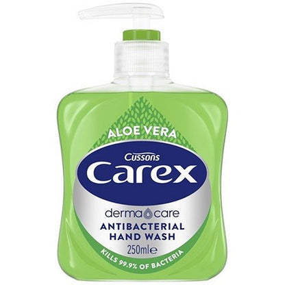 Carex Aloe Vera Antibacterial Hand Wash, 250ml, Pack of 6