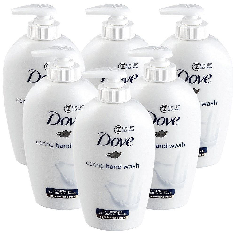 Dove Caring Hand Wash, 250ml, Pack of 6
