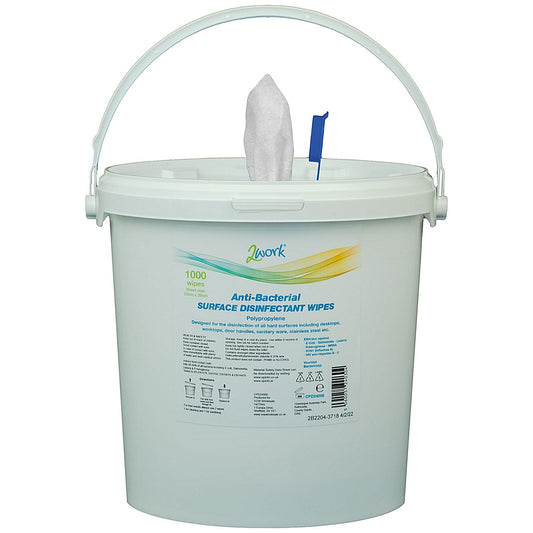 2Work Surface Disinfectant Wipes, Pack of 1000 Easy2Order : CPD24008
