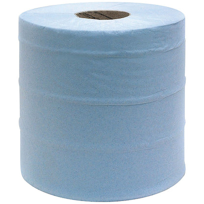 Maxima 2-Ply Centrefeed Roll, 150m, Blue, Pack of 6 Easy2Order : CPD43425