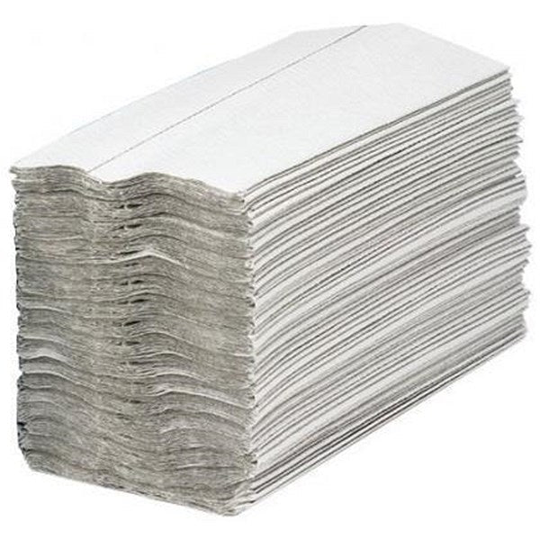 Maxima 2-Ply Recycled C-Fold Hand Towels, White, Pack of 2400 Easy2Order : CPD43428