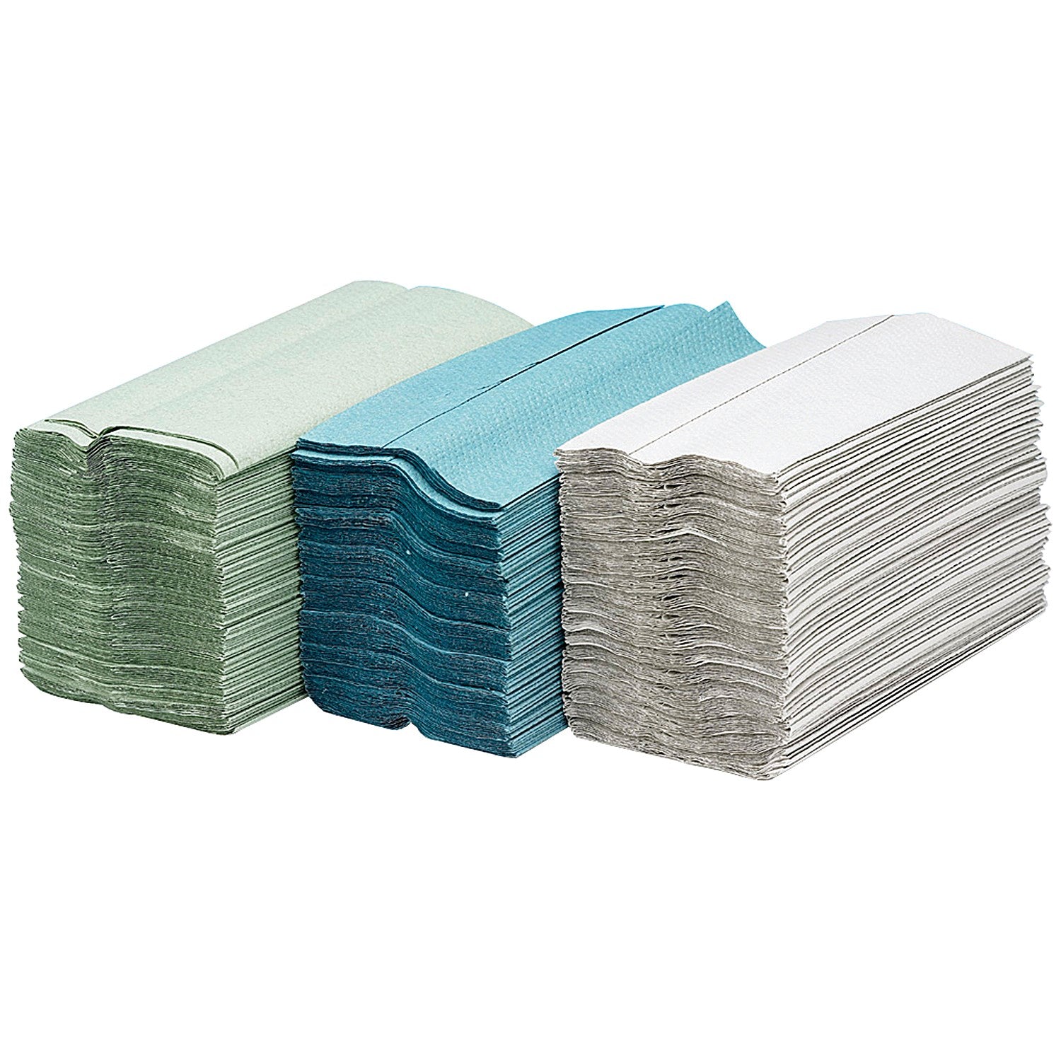 Maxima 1-Ply C-Fold Hand Towel, Green, Pack of 2880