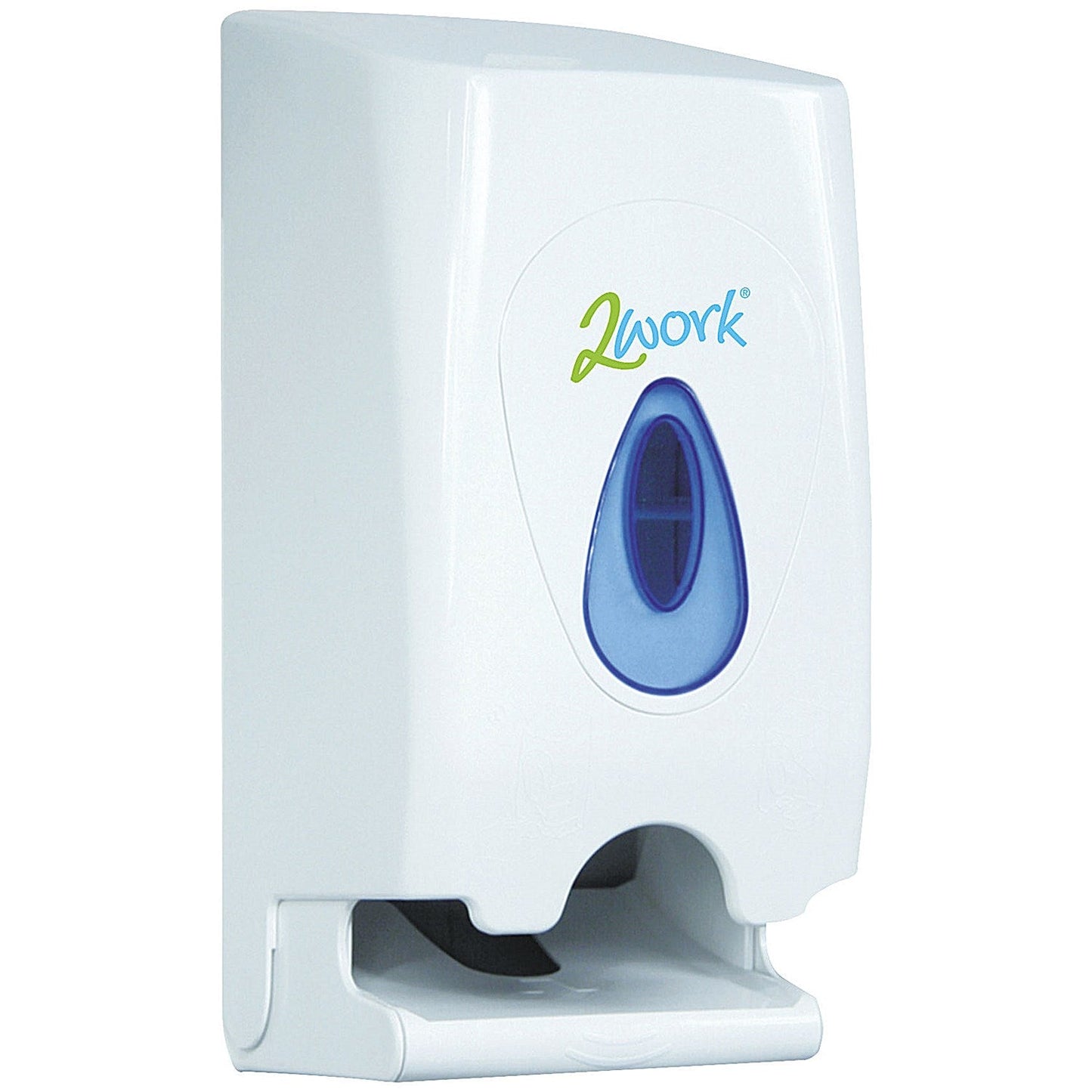 2Work Twin Toilet Roll Dispenser, White Easy2Order : CPD43612