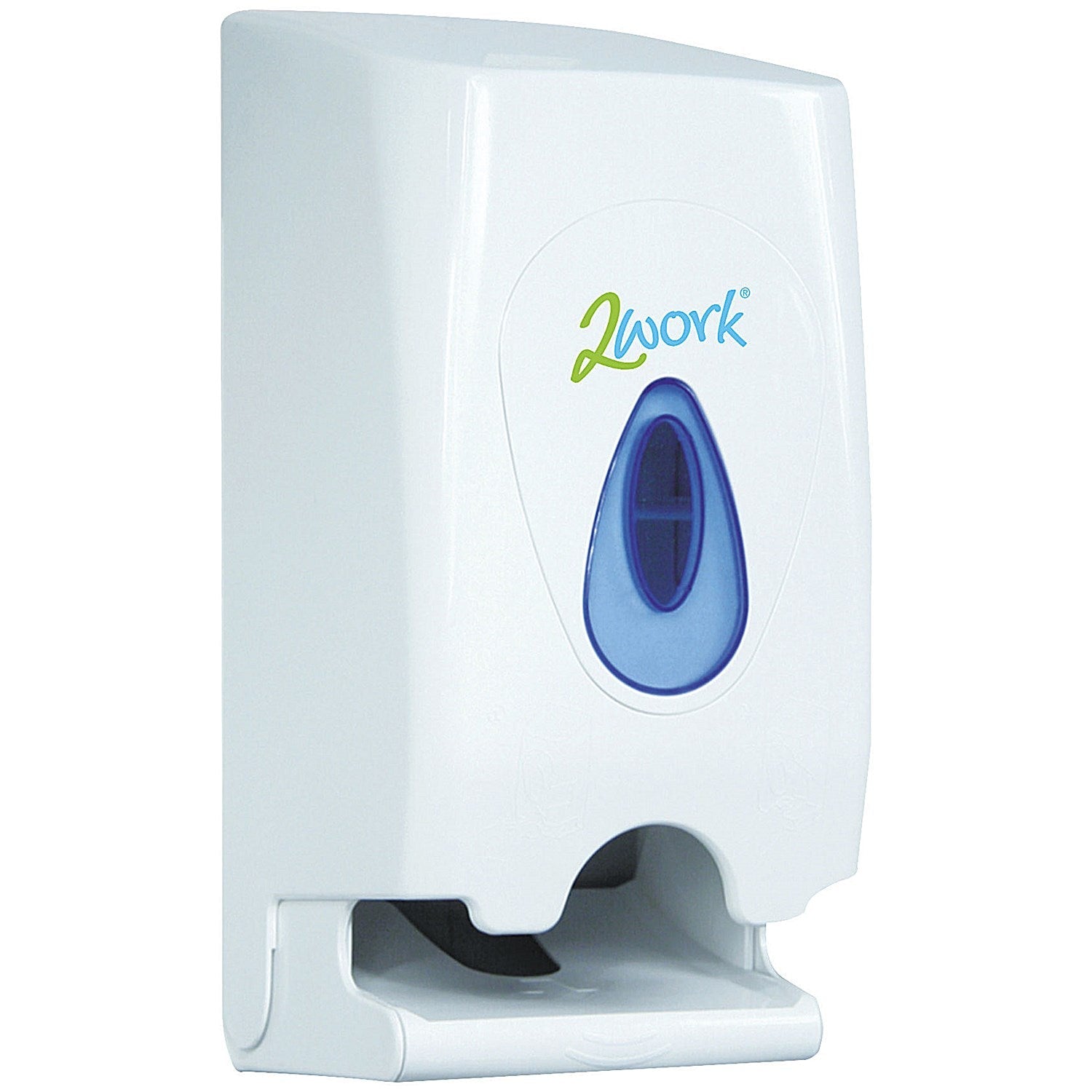 2Work Twin Toilet Roll Dispenser, White Easy2Order : CPD43612