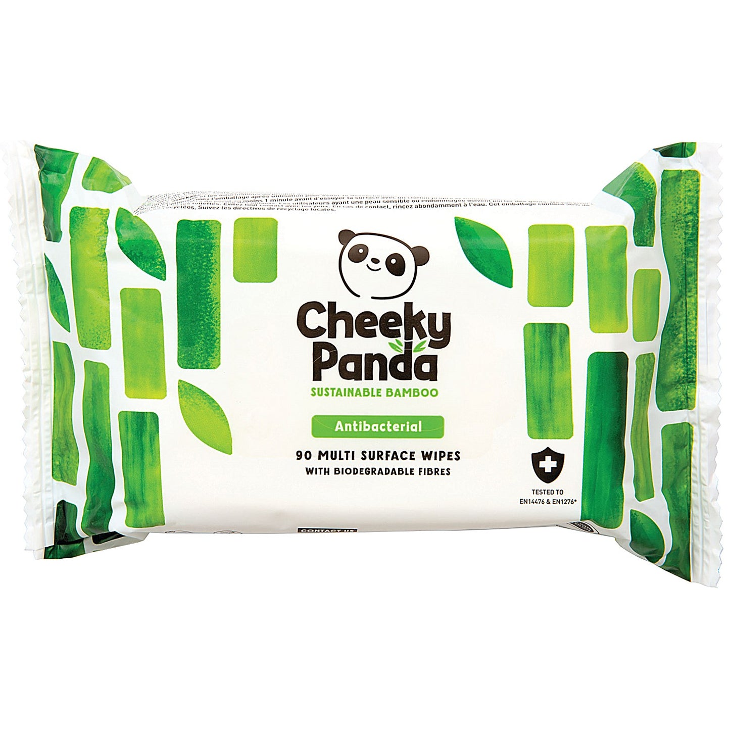 Cheeky Panda Biodegradable Multipurpose Wipes, 90 Wipes Per Pack, Pack of 6