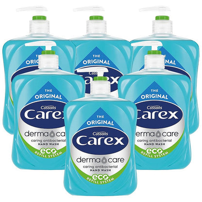 Carex Antibacterial Hand Wash, 500ml, Pack of 6