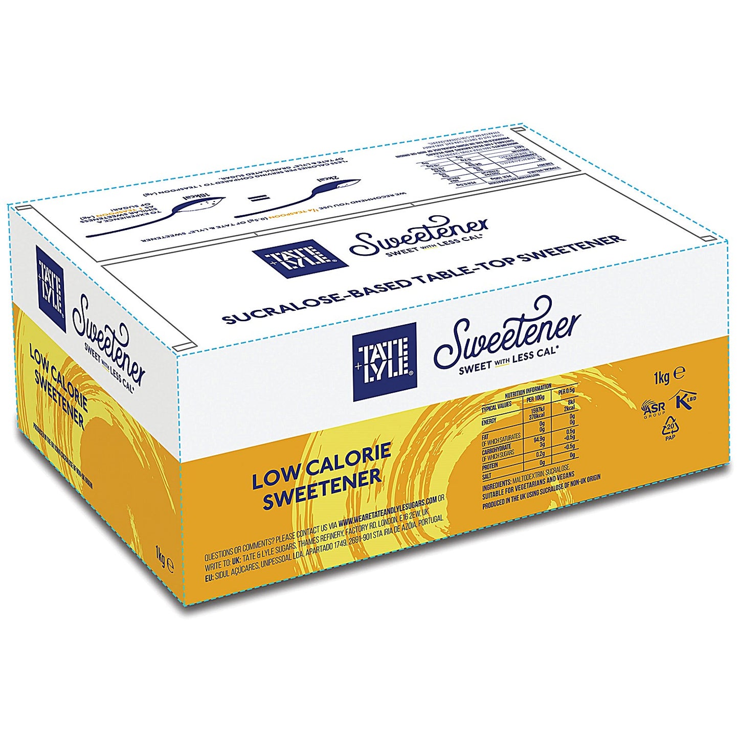 Tate & Lyle Sucralose Sweetener Sticks, Pack of 1000