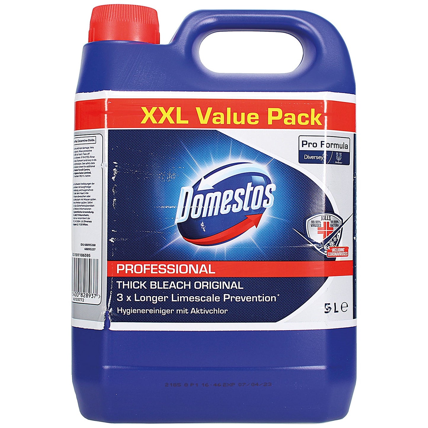 Domestos Professional Original Thick Bleach 5L
