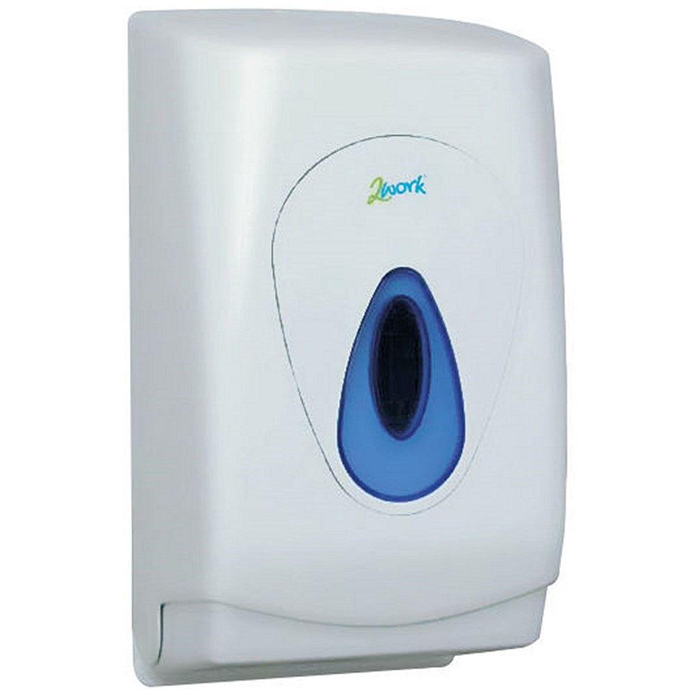2Work Bulk Pack Toilet Tissue Dispenser, White Easy2Order : CPD97304