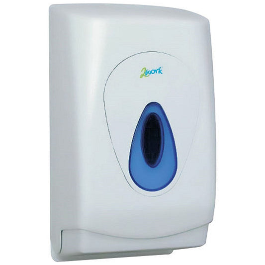 2Work Bulk Pack Toilet Tissue Dispenser, White Easy2Order : CPD97304