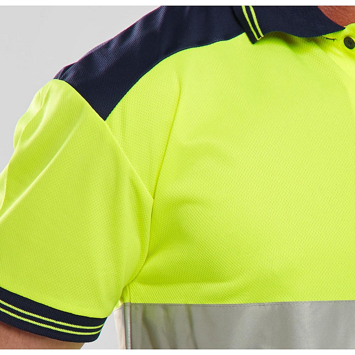 Beeswift Two Tone Polo Shirt, Saturn Yellow & Navy Blue, Small Easy2Order : CPKSTTENSYS