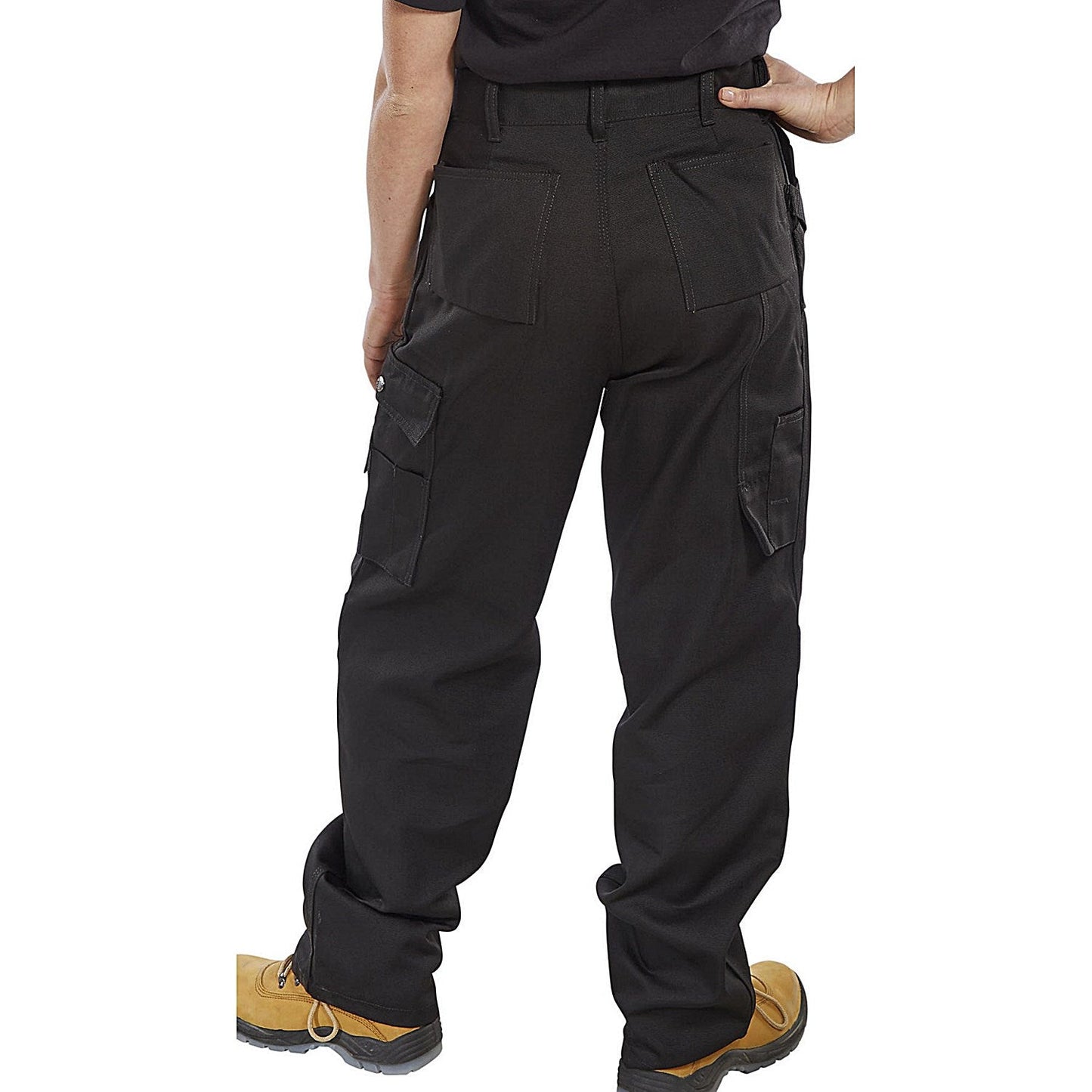 Beeswift Premium Multi Purpose Trousers, Black, 32