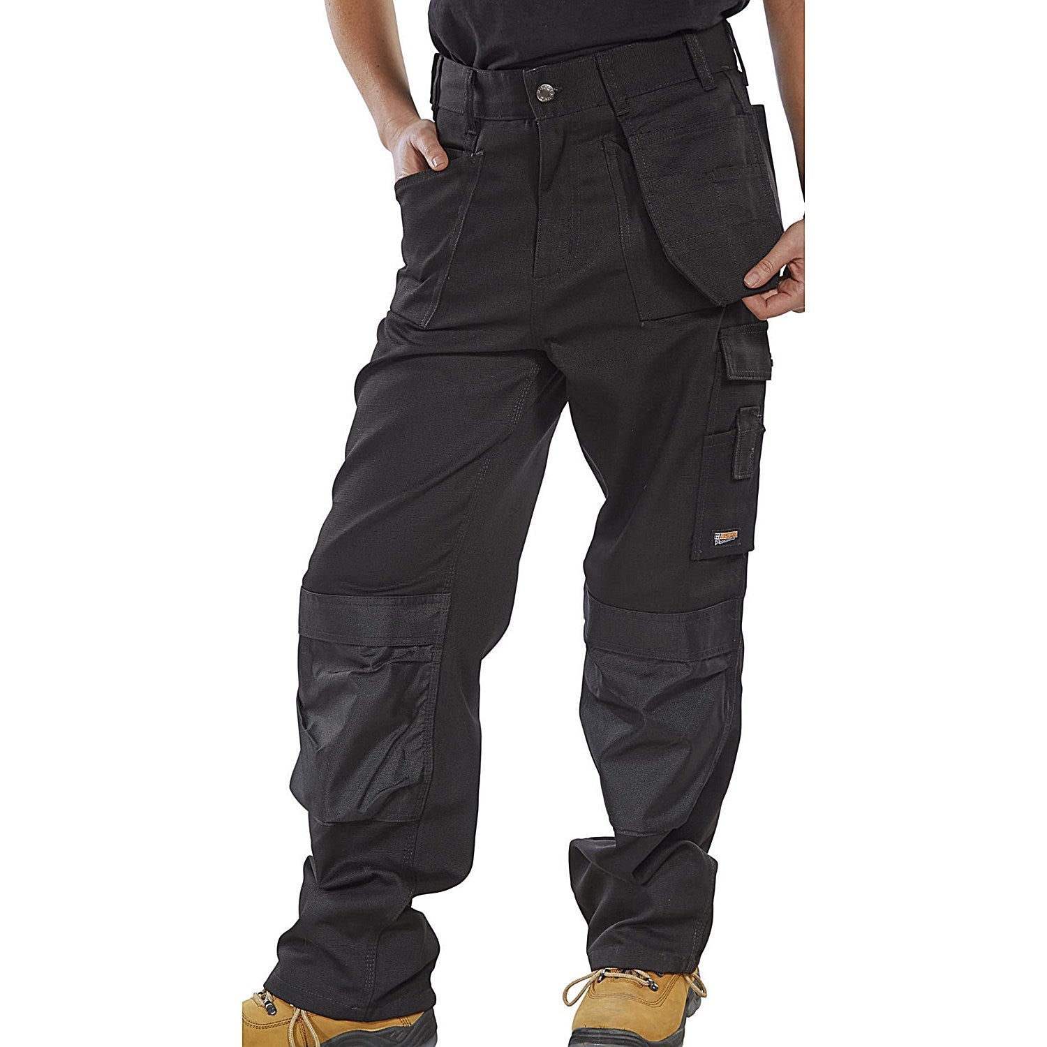 Beeswift Premium Multi Purpose Trousers, Black, 46T Easy2Order : CPMPTBL46T