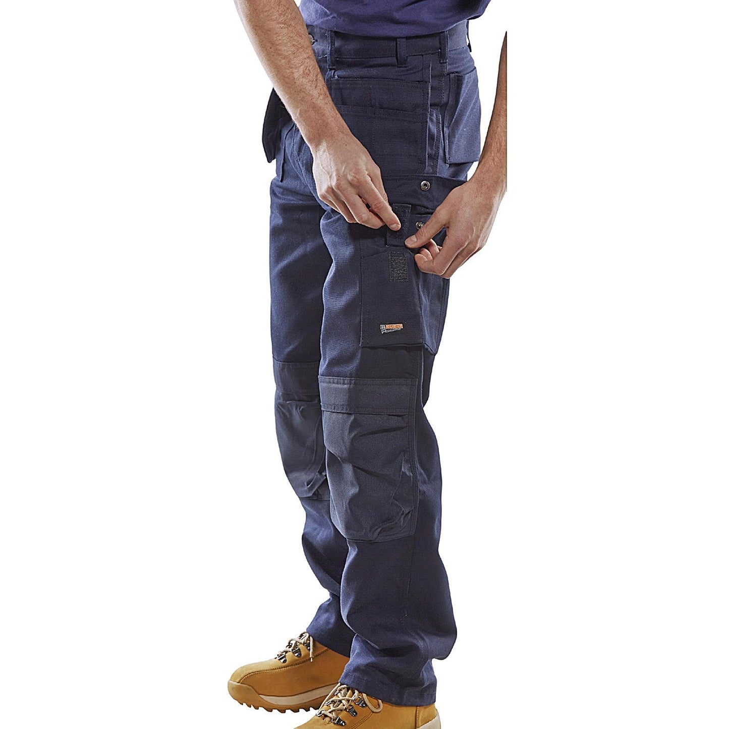 Beeswift Premium Multi Purpose Trousers, Navy Blue, 30T