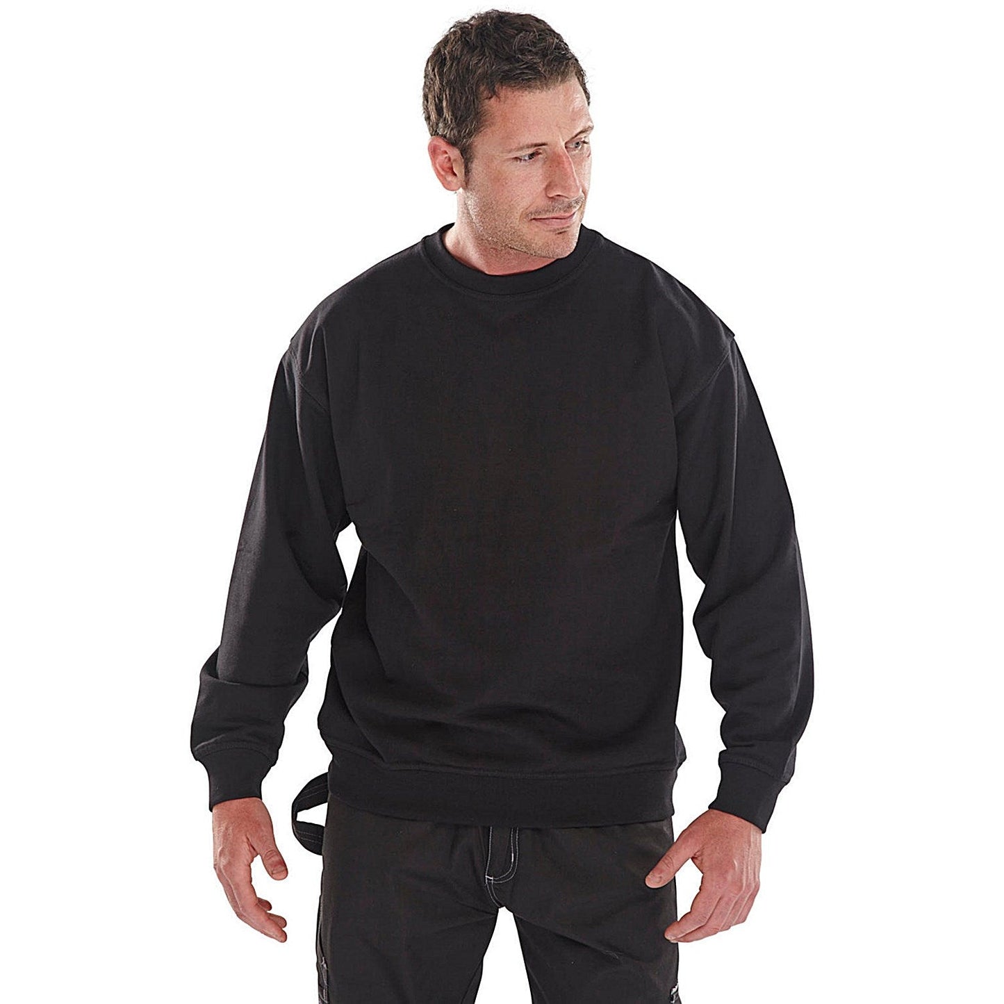 Beeswift Premium Sweatshirt, Black, Small
