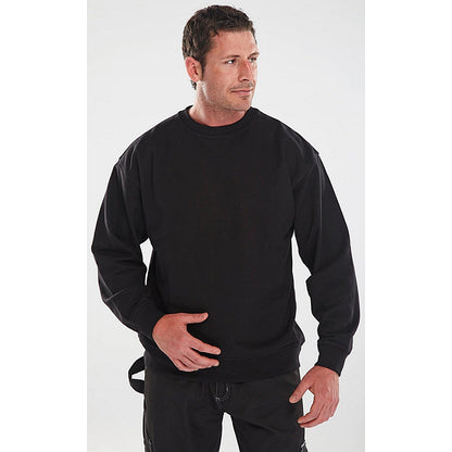 Beeswift Premium Sweatshirt, Black, 2XL Easy2Order : CPPCSBLXXL