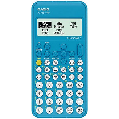Casio Classwiz Scientific Calculator, Battery Powered, Blue
