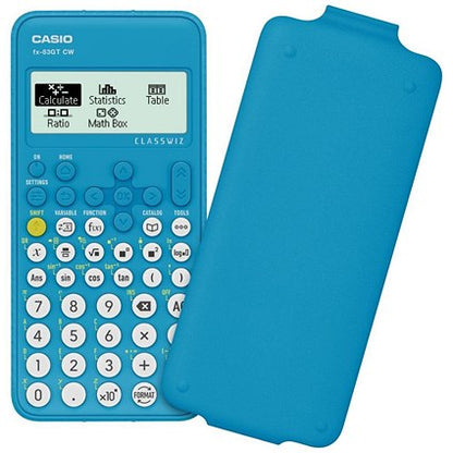 Casio Classwiz Scientific Calculator, Battery Powered, Blue