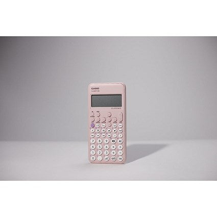 Casio Classwiz Scientific Calculator, Battery Powered, Pink