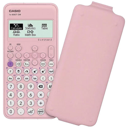 Casio FX-83GTCW Scientific Calculator Pink FX-83GTCW+BU-WUT