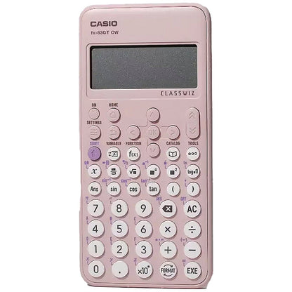 Casio FX-83GTCW Scientific Calculator Pink FX-83GTCW+BU-WUT Easy2Order : CS61934