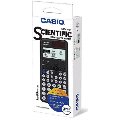 Casio FX-85GTCW Scientific Calculator Black FX-85GTCW-W-UT