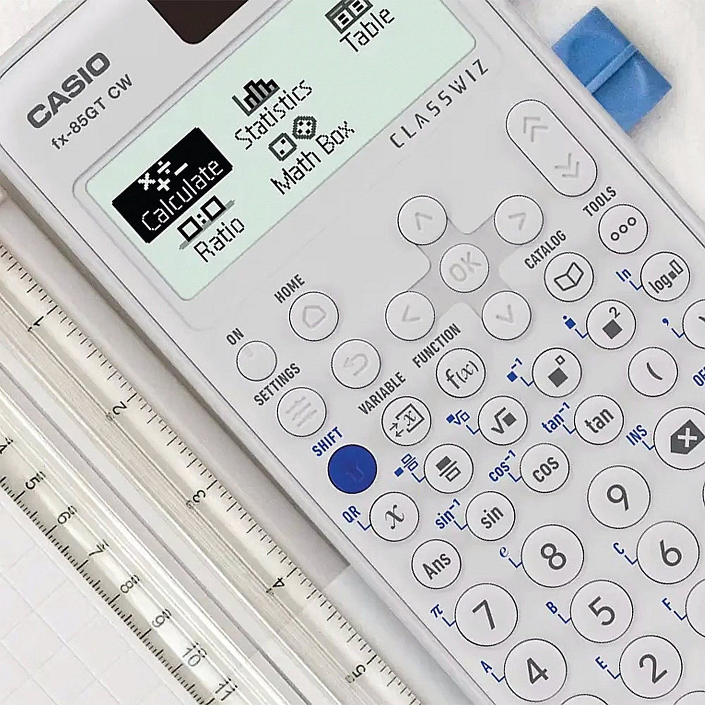 Casio FX-85GTCW Scientific Calculator White FX-85GTCW+EB-WUT