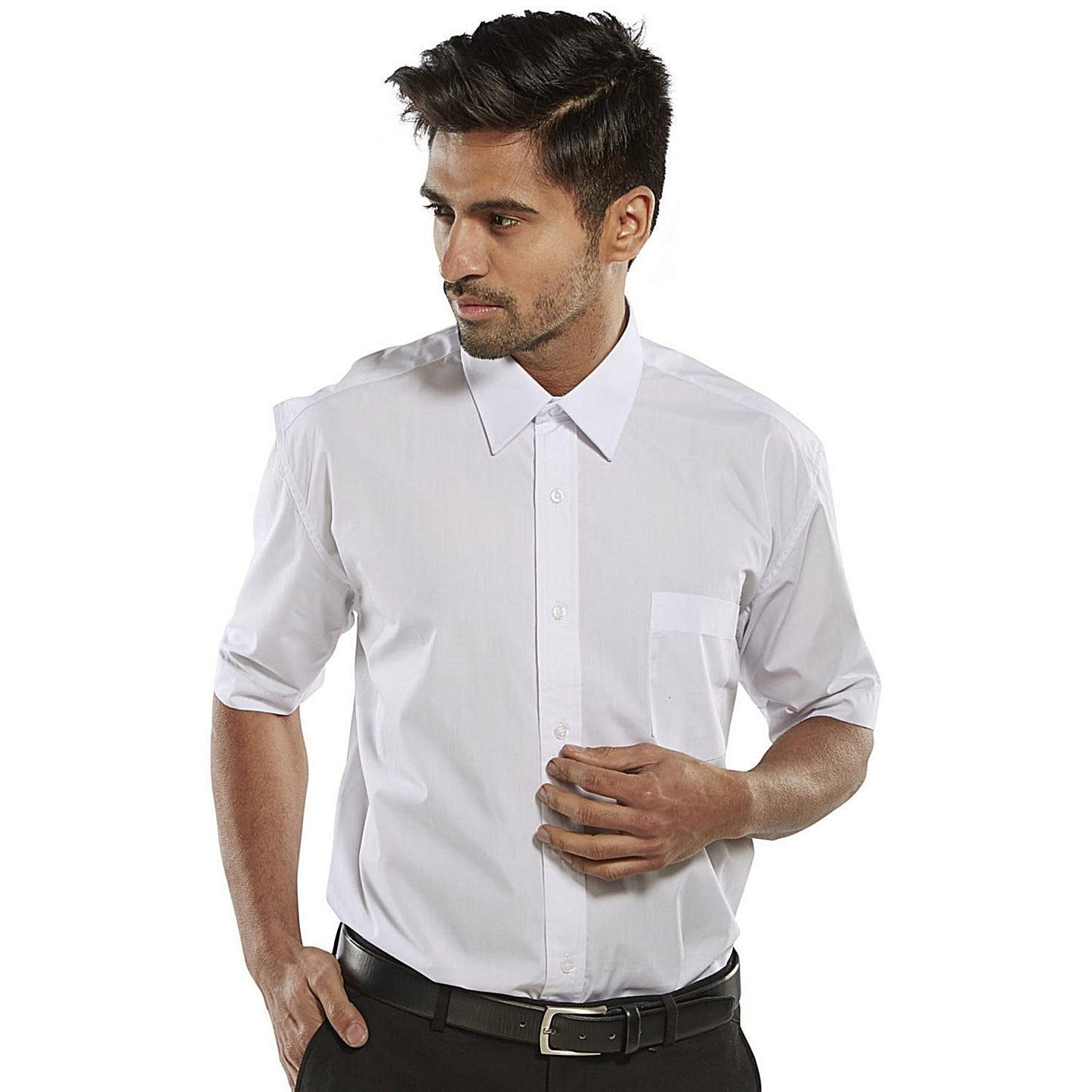Beeswift Classic Shirt, Short Sleeve, White, 15.5 Easy2Order : CSSSW15.5