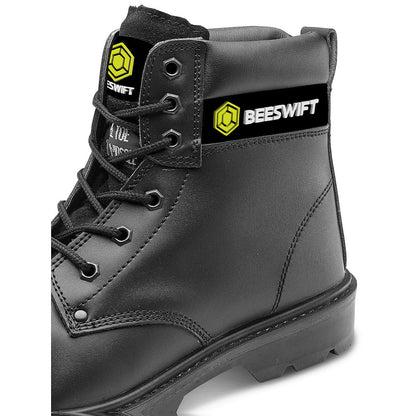 Beeswift Traders S3 6 inch Boots, Black, 12