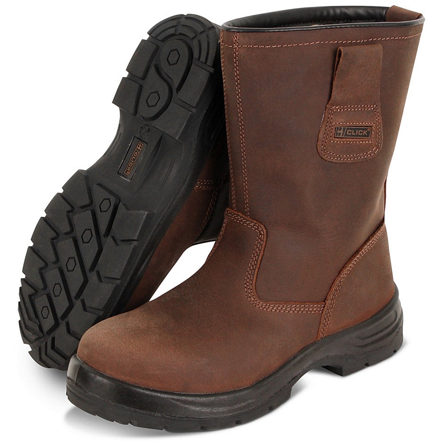 Beeswift S3 Pur Rigger Boots, Brown, 10.5