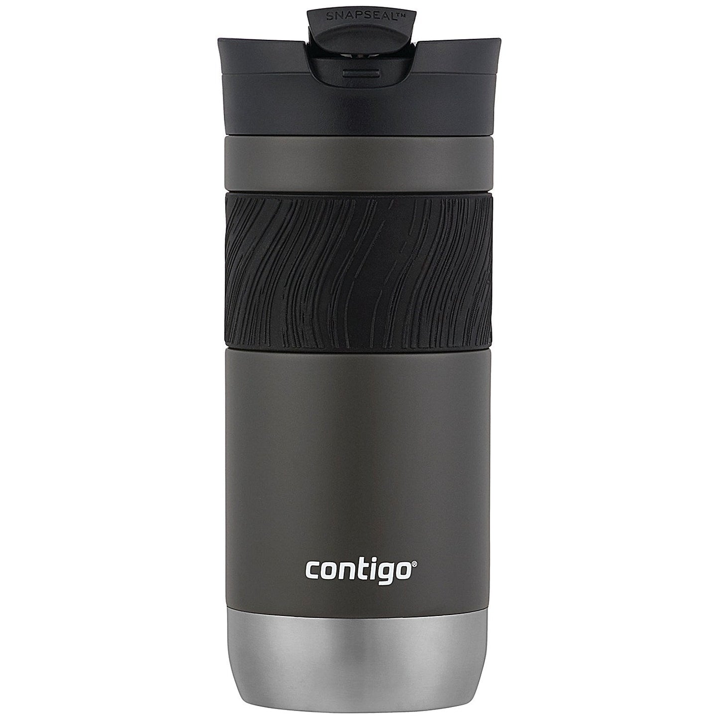 Contigo Byron 2.0 Snapseal Travel Mug, 470ml, Grey