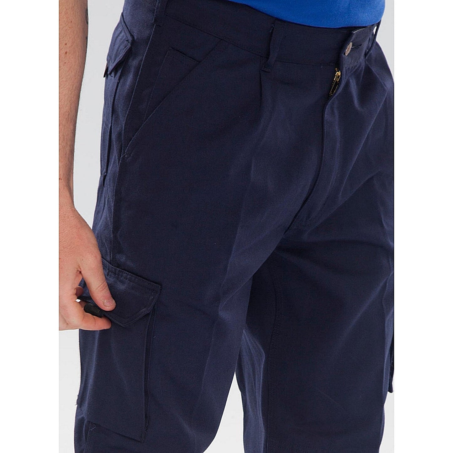 Beeswift Traders Newark Trousers, Navy Blue, 30 Easy2Order : CTRANTN30