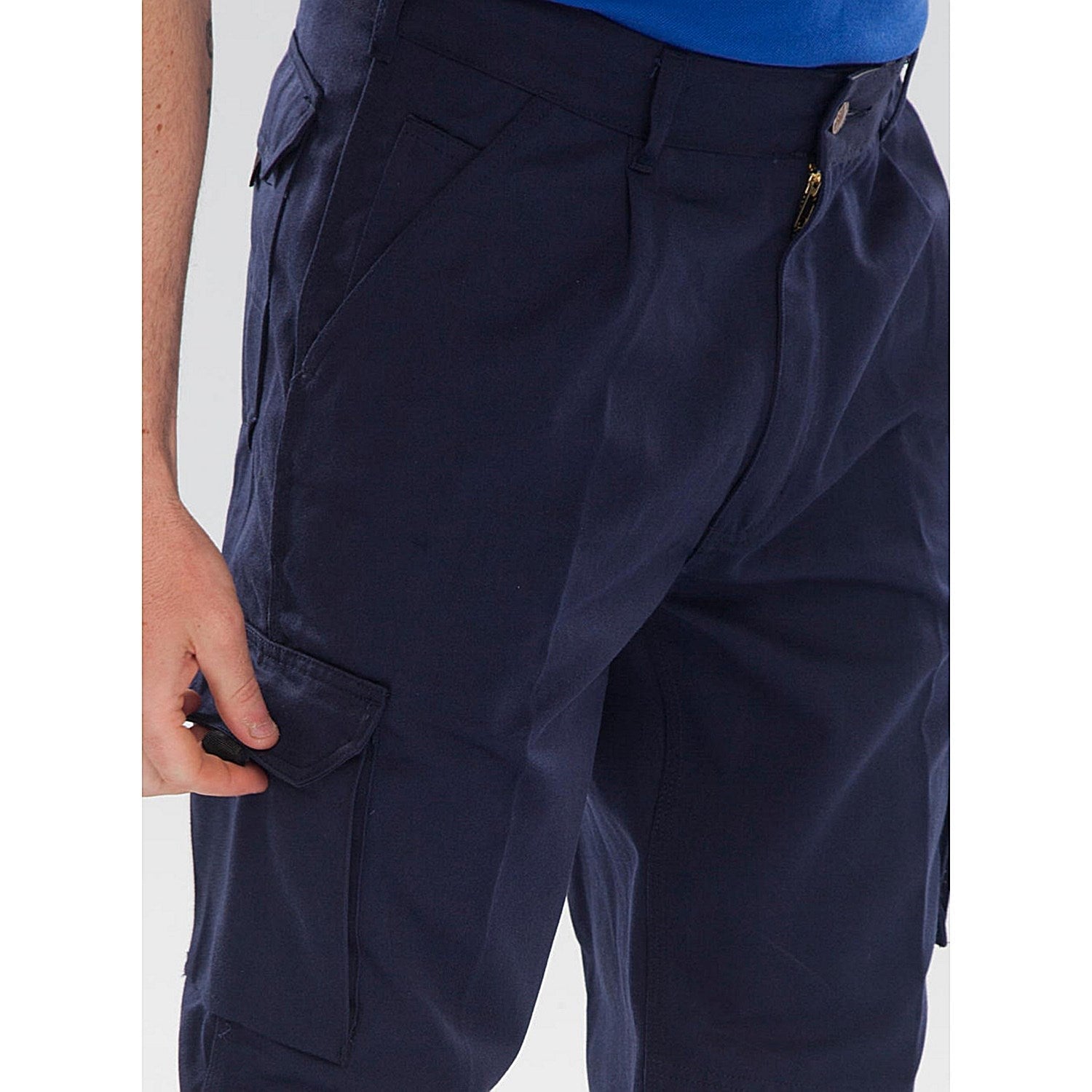 Beeswift Traders Newark Trousers, Navy Blue, 44 Easy2Order : CTRANTN44