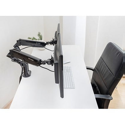 Vantage Premium Double Monitor Arm, Black