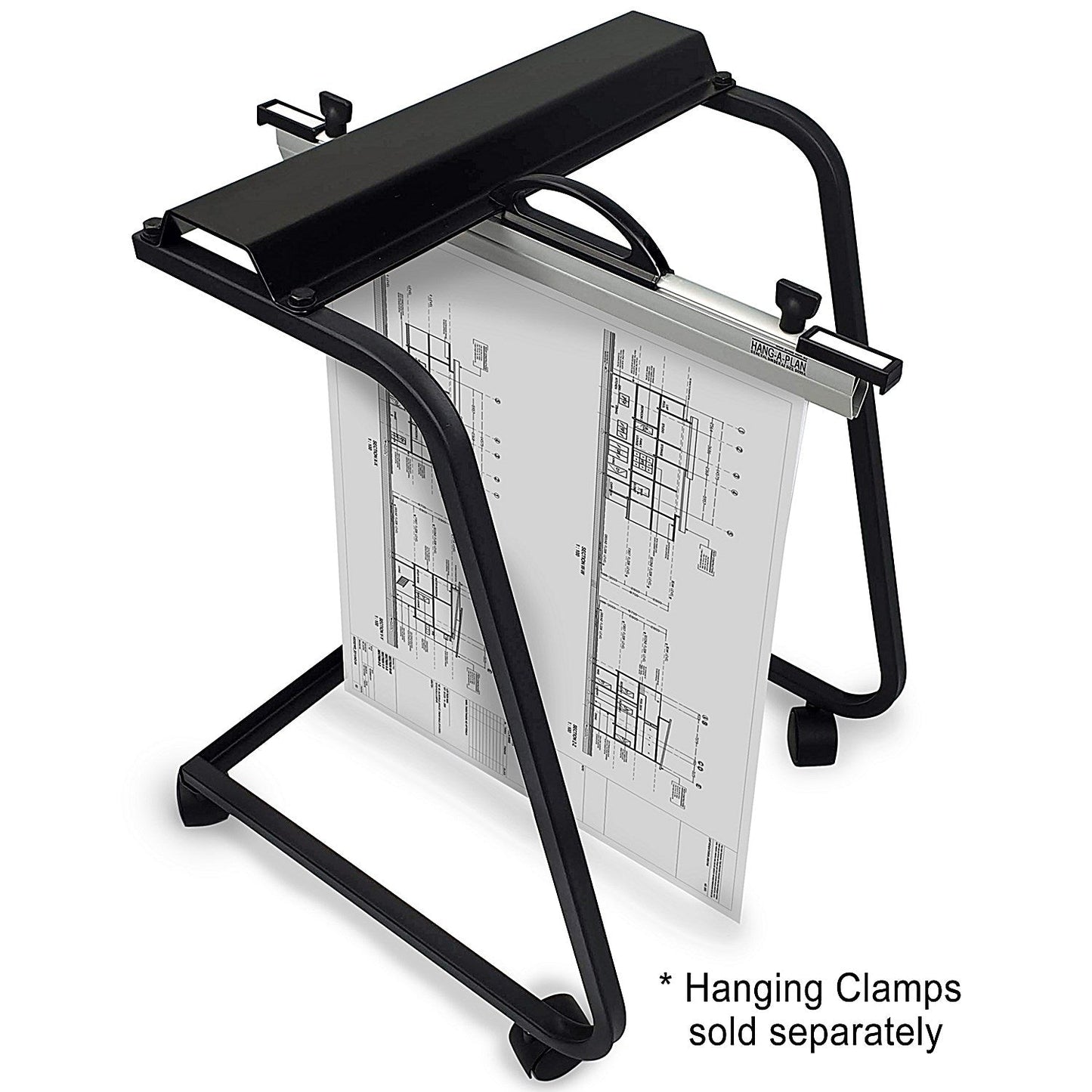Arnos Hang-A-Plan Drawing Storage Trolley, Small, Up to A2