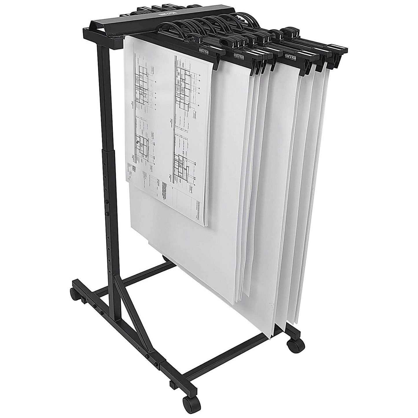 Arnos Hang-A-Plan Adjustable Trolley, Large, Up to A0