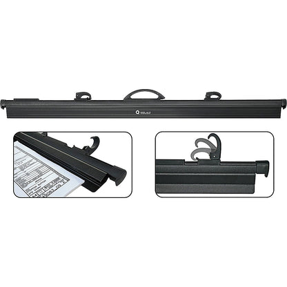 Arnos Hang-A-Plan QuickFile Front Load Binder, Black, A1