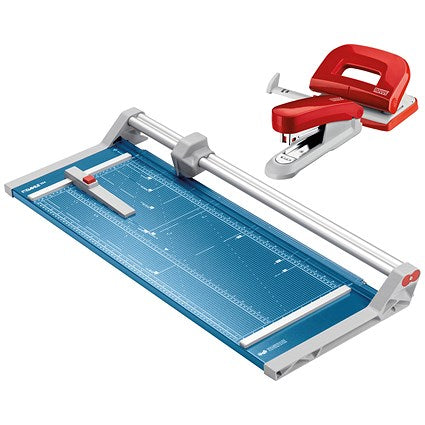 Dahle Professional Rolling Trimmer A2 DAH00554-15002 - Free Novus Stapling Set