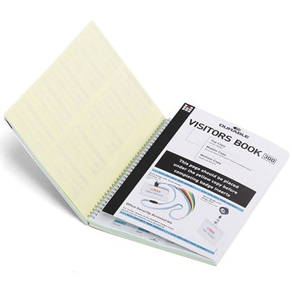 Durable Visitors Book Refill, 300 Badge Inserts
