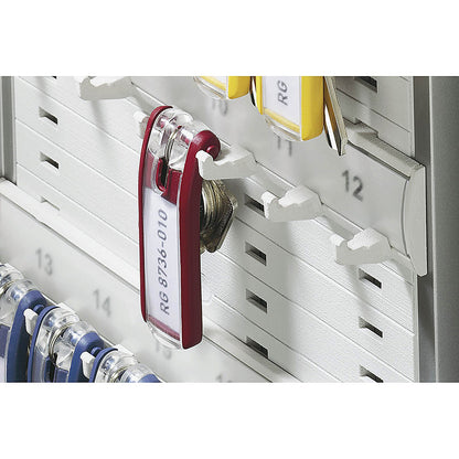 Durable Key Clip, Assorted, Pack of 6