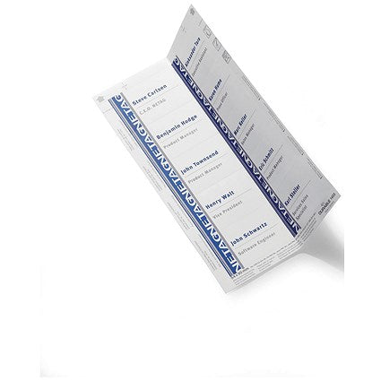 Durable Inserts for Duraprint Badgemaker, 150gsm, 90x54mm, Pack of 200