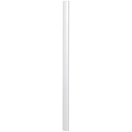 Durable Spinebar, 6mm, Up to 60 A4 Sheets, Clear, Pack of 50