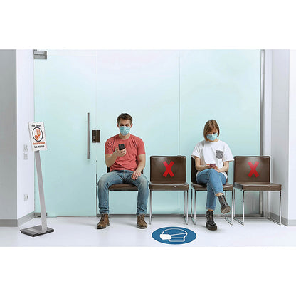 Durable A4 Information Sign Floor Stand