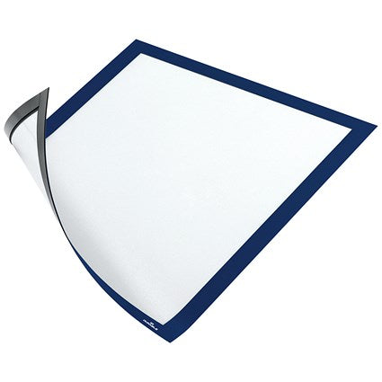 Durable Duraframe, Magnetic, A4, Blue, Pack of 5