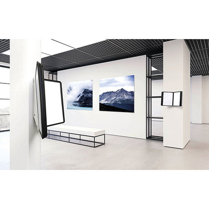 Durable Sherpa Wall 10 Display Panel System Black/Grey
