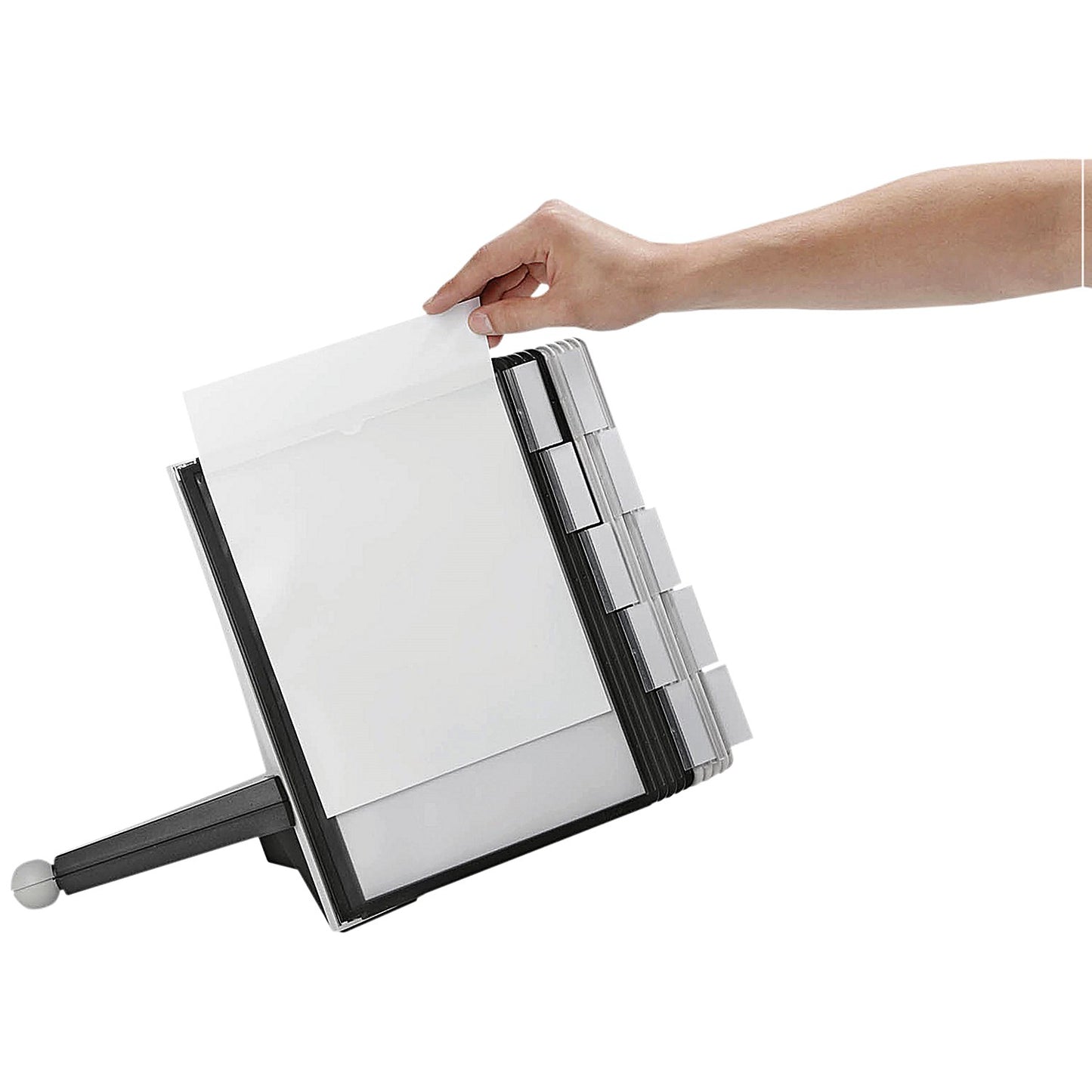Durable Sherpa Table 10 Display Panel System Black Grey