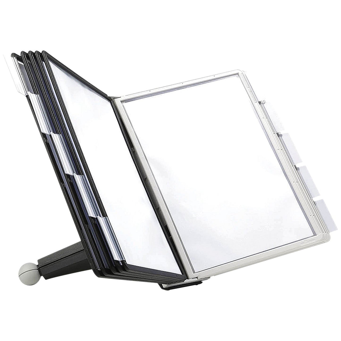 Durable Sherpa Table 10 Display Panel System Black Grey