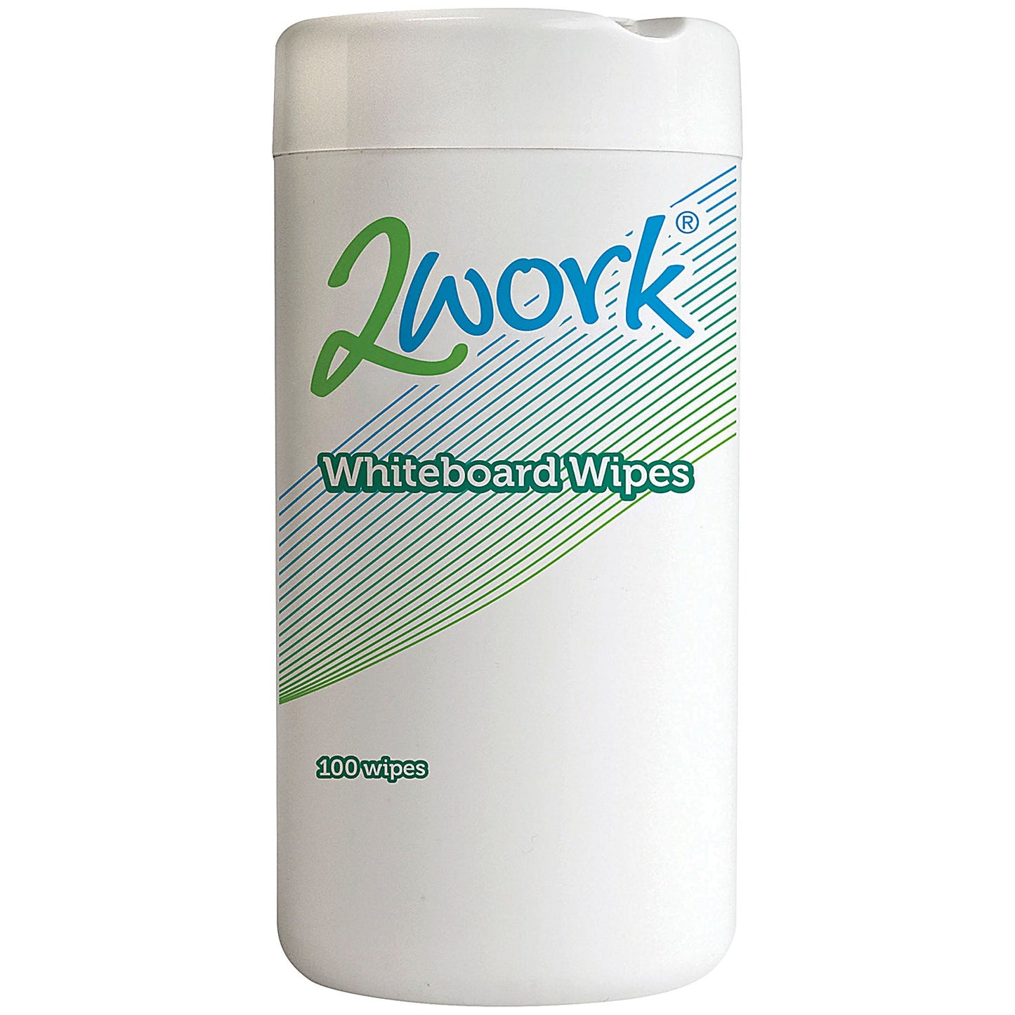 2Work Whiteboard Cleaning Wipes, Tub of 100