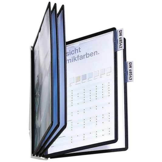 Durable Sherpa Wall 5 Display Panel System Black Easy2Order : DB50379