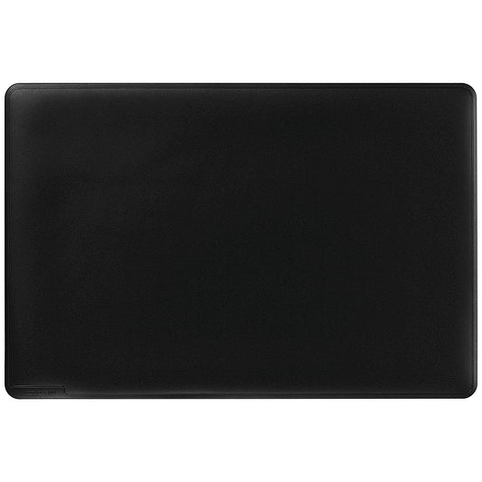 Durable Desk Mat with Contoured Edge, W530xD400mm, Black